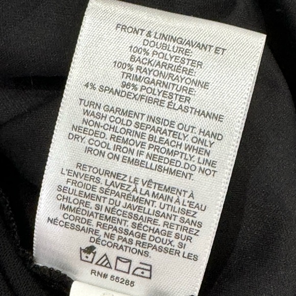 Express Stripe Color Block Sequin Top - Picture 6 of 8